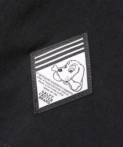 GALFY(ガルフィー)の「GA×GALFY-ファミリーわんこロンTee(Tシャツ/カットソー・メンズ・ホワイト/ブラック・XL/L)」の7枚目の写真
