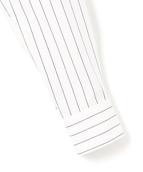 J.PRESS(ジェイプレス)の「【PREMIUM PLEATS / 形態安定】スーピマコットンボールドストライプ ドレスシャツ / レギュラー(シャツ/ブラウス・メンズ・ネイビー系2・首回り43cm-裄丈86cm/首回り42cm-裄丈86cm/首回り41cm-裄丈85cm/首回り40cm-裄丈85cm/首回り39cm-裄丈84cm/首回り38cm-裄丈84cm/首回り37cm-裄丈82cm)」の6枚目の写真