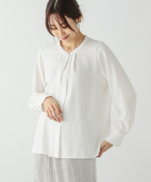 専用　ggxdssp様 セール】キレイつづく2WAYタックブラウス/147533（シャツ/ブラウス