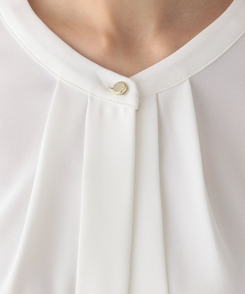 ❁れの様❁オーダーのお品です キレイつづく2WAYタックブラウス/147533｜グローバルワークの