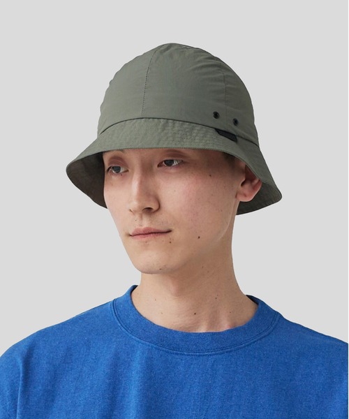Snow Peak（スノーピーク）の「Nylon Tussah Hat（ハット・メンズ・ブラック/グレー/ライトオリーブ・1/2）」の3枚目の写真
