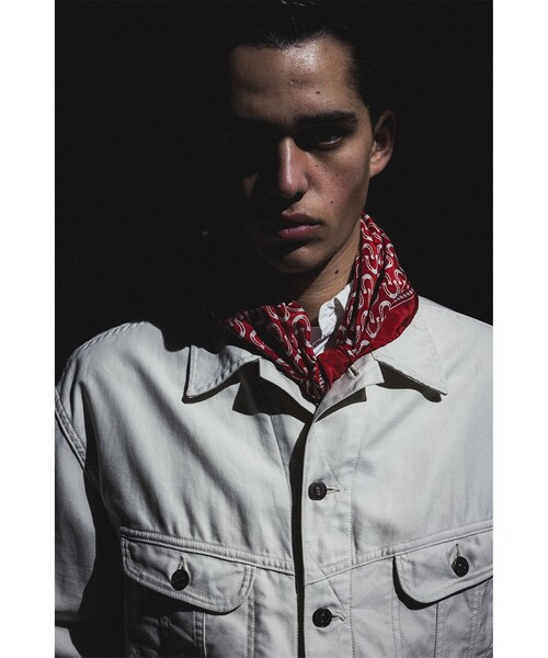 Kaptain Sunshine(キャプテン サンシャイン)の「【別注】KAPTAIN SUNSHINE / Cowboy Jacket(ブルゾン・メンズ・ブラック/オフホワイト・38/42)」の4枚目の写真