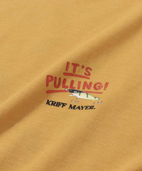 KRIFF MAYER（クリフメイヤー）の「【防蚊】BUG PROOFプリントT(ルアー)（Tシャツ/カットソー・メンズ・ブラック/グレー/カラフル/イエロー/ナチュラル・X-LARGE/LARGE/MEDIUM）」の16枚目の写真