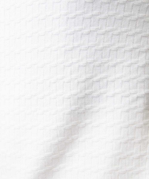 MICHEL KLEIN HOMME (ミッシェルクランオム)の「クラシカルニットZIPアップカーディガン(カーディガン/ボレロ・メンズ・ホワイト/ブラック・MEDIUM/LARGE/X-LARGE)」の12枚目の写真