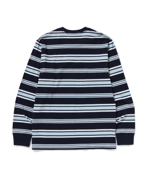 ONE POINT STRIPE LS TEE（Tシャツ/カットソー）｜A BATHING APE
