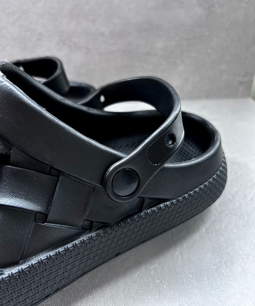 CALIFORNIA OUTFITTERS（カリフォルニア アウトフィッターズ）の「3-2A81 メッシュクロッグサンダル レディース 幅広 スリッポン サボシューズ（サンダル・レディース・ブラック/ベージュ/ピンク/ライトピンク・23cm/24cm/25cm）」の17枚目の写真