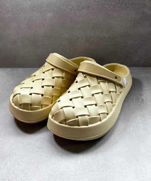 CALIFORNIA OUTFITTERS（カリフォルニア アウトフィッターズ）の「3-2A81 メッシュクロッグサンダル レディース 幅広 スリッポン サボシューズ（サンダル・レディース・ブラック/ベージュ/ピンク/ライトピンク・23cm/24cm/25cm）」の12枚目の写真