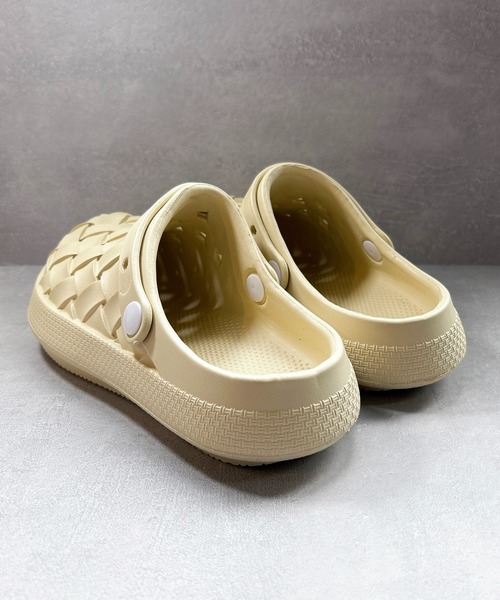 CALIFORNIA OUTFITTERS（カリフォルニア アウトフィッターズ）の「3-2A81 メッシュクロッグサンダル レディース 幅広 スリッポン サボシューズ（サンダル・レディース・ブラック/ベージュ/ピンク/ライトピンク・23cm/24cm/25cm）」の11枚目の写真