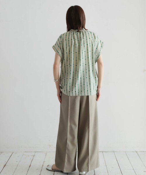 ドゥロワー ストライプ スキッパーブラウス 36 S 楽天市場】【SALE／50%OFF】デザインヨーク スキッパー ブラウス