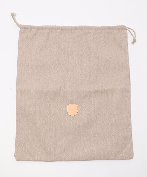 TOMORROWLAND （トゥモローランド）の「SegeN ファブリックコンビ ポーチ（クラッチバッグ・メンズ・ライトベージュ/ブラック・FREE）」の10枚目の写真