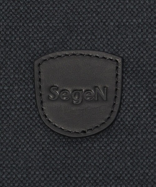 TOMORROWLAND （トゥモローランド）の「SegeN ファブリックコンビ ポーチ（クラッチバッグ・メンズ・ライトベージュ/ブラック・FREE）」の6枚目の写真