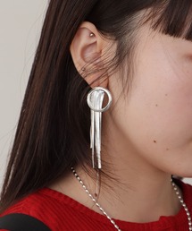 CHI SELECT/カイセレクト ロング サークル デザイン ピアス 両耳用 chi-pierce-00694 N 秋物 秋服 2026年秋冬