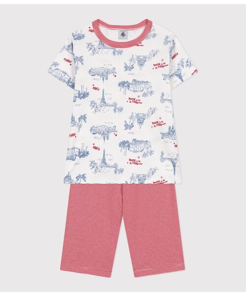 専用　プチバトー　新品　半袖パジャマ　S 半袖パジャマ｜ベビー服・子供服通販のPETTIT BATEAU【公式】