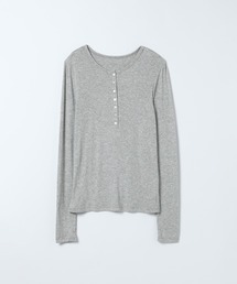 JEANASIS | セミシアーリブヘンリー LS/326122(Tシャツ/カットソー)