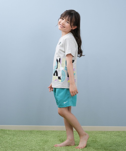 NIKE(ナイキ)の「NIKE/ナイキ 86M782 キッズ Tシャツ 86M782(Tシャツ/カットソー・キッズ・レモンイエロー/ヘザーグレー・4:105cm/5:110cm/6:115cm/7:120cm)」の7枚目の写真