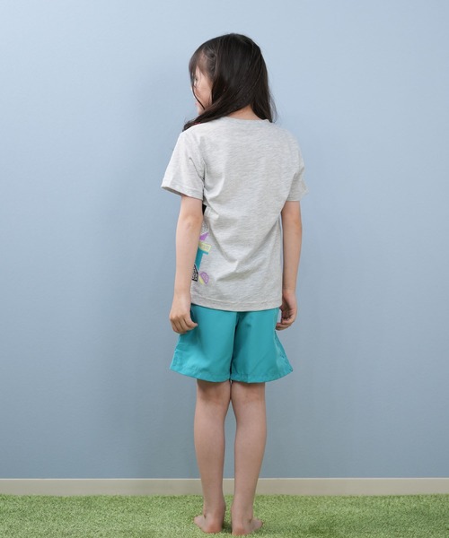 NIKE(ナイキ)の「NIKE/ナイキ 86M782 キッズ Tシャツ 86M782(Tシャツ/カットソー・キッズ・レモンイエロー/ヘザーグレー・4:105cm/5:110cm/6:115cm/7:120cm)」の8枚目の写真