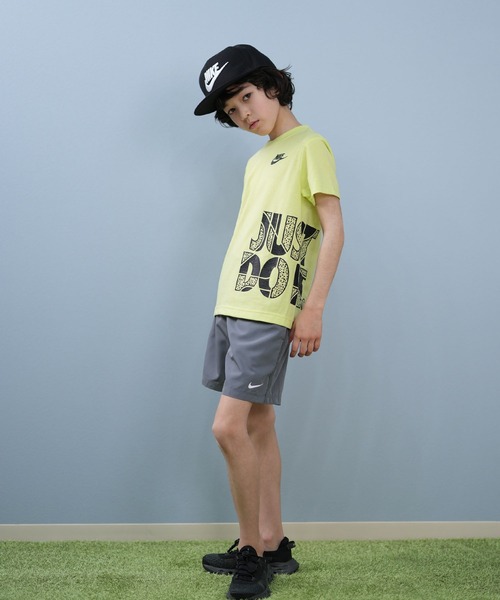 NIKE(ナイキ)の「NIKE/ナイキ 86M782 キッズ Tシャツ 86M782(Tシャツ/カットソー・キッズ・レモンイエロー/ヘザーグレー・4:105cm/5:110cm/6:115cm/7:120cm)」の12枚目の写真