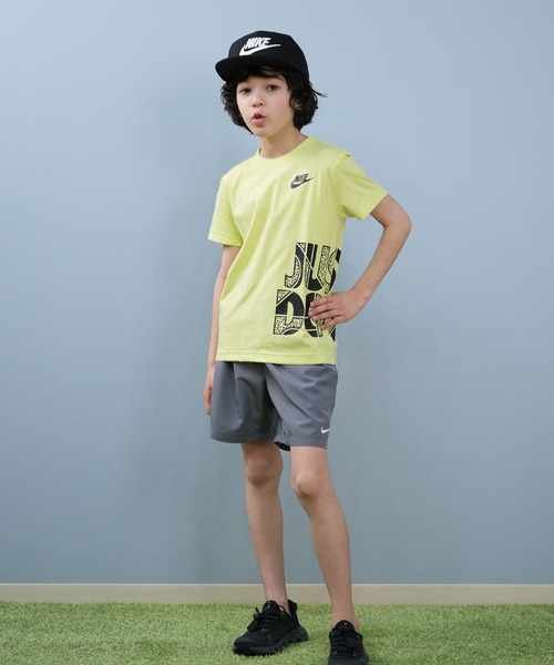 NIKE(ナイキ)の「NIKE/ナイキ 86M782 キッズ Tシャツ 86M782(Tシャツ/カットソー・キッズ・レモンイエロー/ヘザーグレー・4:105cm/5:110cm/6:115cm/7:120cm)」の13枚目の写真