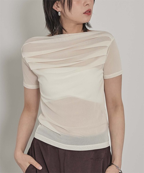 セール】オフショルシアートップス（Tシャツ/カットソー