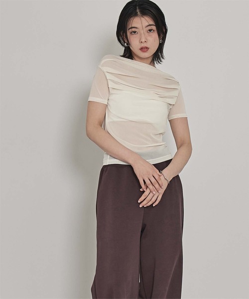 セール】オフショルシアートップス（Tシャツ/カットソー