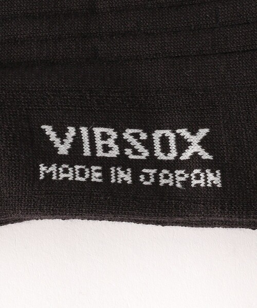green label relaxing（グリーンレーベルリラクシング）の「＜VIBSOX＞ドレス リブソックス（ソックス/靴下・メンズ・ネイビー/ホワイト/グレー/ブラック・FREE）」の13枚目の写真