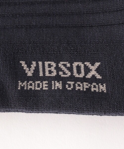 green label relaxing（グリーンレーベルリラクシング）の「＜VIBSOX＞ドレス リブソックス（ソックス/靴下・メンズ・ネイビー/ホワイト/グレー/ブラック・FREE）」の15枚目の写真