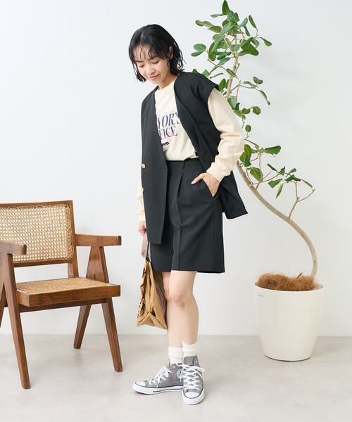 【接触冷感】チェリー柄Tシャツ& ショートパンツ セール】接触冷感 総柄アロハショートパンツ（その他パンツ