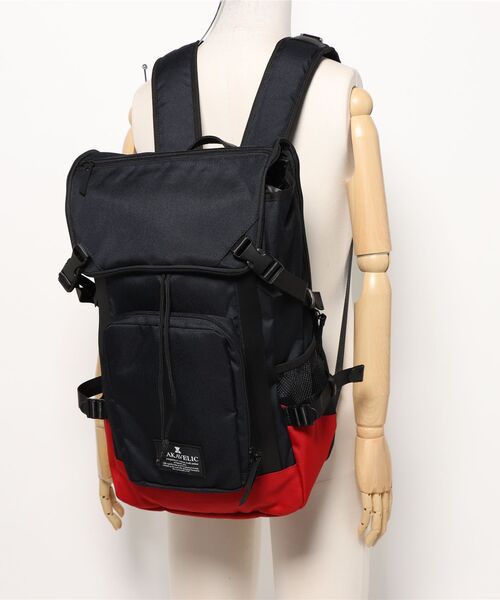 MAKAVELIC(マキャベリック)の「【RS】【MAKAVELIC】DOUBLE LINE3 BACKPAC(バックパック/リュック・メンズ・ネイビー・FREE)」の5枚目の写真