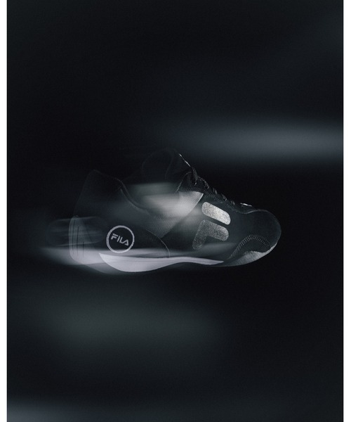 FILA（フィラ）の「RUOTE LOW（スニーカー・レディース・オフホワイト/ブラック/レッド・23.0cm/23.5cm/24.0cm/24.5cm/25.0cm/25.5cm/26.0cm/26.5cm/27.0cm/27.5cm/28.0cm）」の3枚目の写真