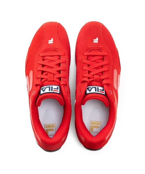 【美品】FILA ファースコート 赤 Lサイズ 楽天市場】FILA ジャケット（カラーレッド）（メンズ