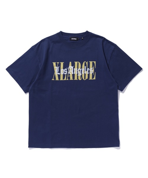 大人気 早い者勝ち XLARGE OVERLAP LOGO S/S TEE デザイン◎ OVERLAP LOGO S/S TEE(Tシャツ/カットソー)|XLARGE