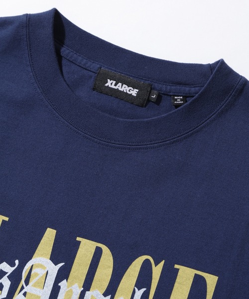 OVERLAP LOGO S/S TEE（Tシャツ/カットソー）｜XLARGE