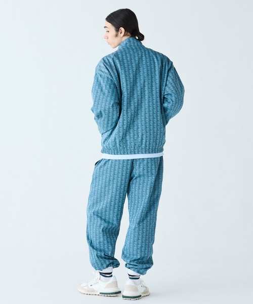 【即売り格安】LACOSTEモノグラムパンツ ラコステ LACOSTE サイドテーピングモノグラムジャカード