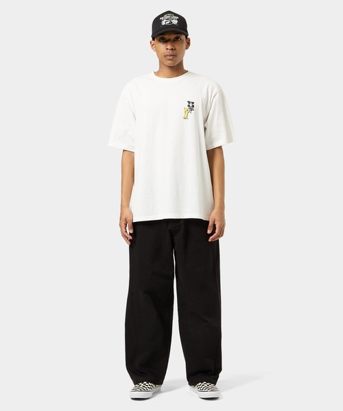 HUF（ハフ）の「STICKER TEE / HUF ハフ プリント Tシャツ 半袖（Tシャツ/カットソー・メンズ・ブラック/ホワイト/ライトブルー・LARGE/MEDIUM/X-SMALL/SMALL/XX-LARGE/X-LARGE）」の20枚目の写真
