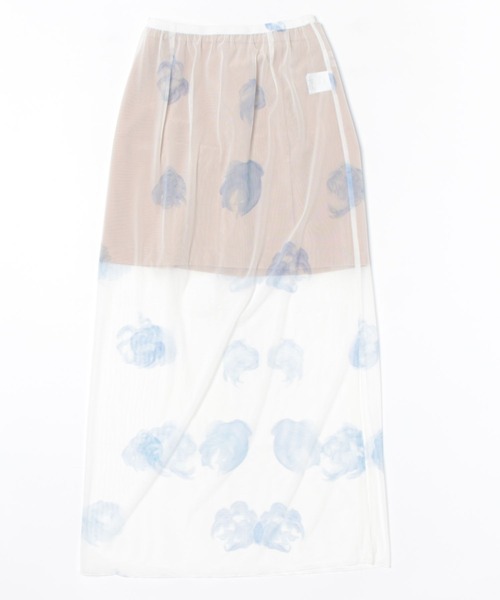 HONEY MI HONEY（ハニーミーハニー）の「rose pattern tulle skirt（スカート・レディース・グレー系その他/ベージュ/ブラック・FREE）」の21枚目の写真