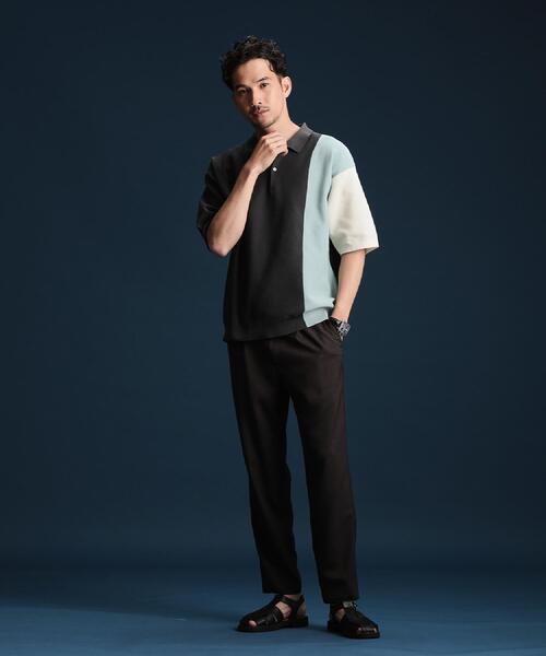 THE SHOP TK （ザ ショップ ティーケー ）の「ドライポリイージーパンツ セットアップ可/吸水速乾/軽量（その他パンツ・メンズ・ライトグレー/グリーン系/チャコールグレー/ブルー/ブラック・01/02/03/04）」の13枚目の写真