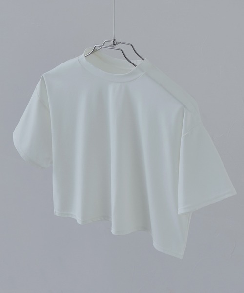 シルケットクロップドTシャツ（Tシャツ/カットソー）｜etoll