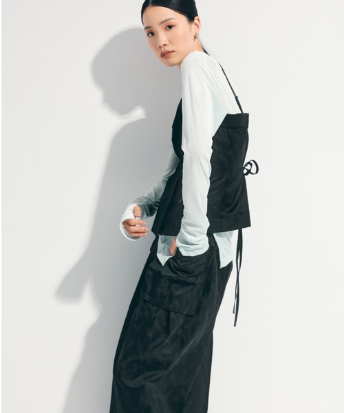 セール】【STUDIOUS/ステュディオス】Leaf Jacquard Skirt/リーフ