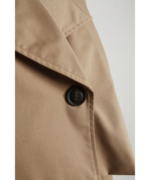 &. NOSTALGIA(アンドドットノスタルジア)の「【ZOZO限定】ショート丈トレンチコート(トレンチコート・レディース・ベージュ・M)」の17枚目の写真
