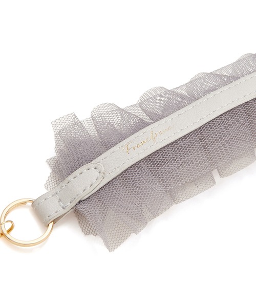 Francfranc ネックストラップ シルバー 2025年モデル】フレ ネックストラップ シルバービーズ