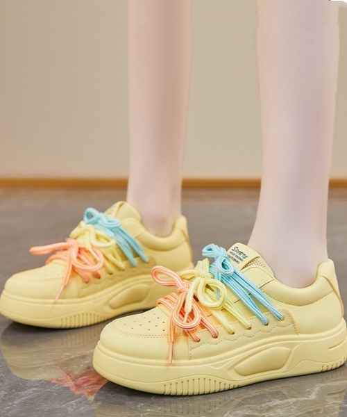 ビジュー 厚底スニーカー カジュアル 3色展開 image?item_id=