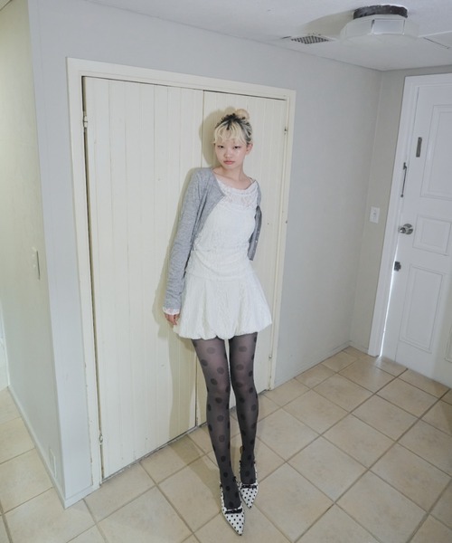 Smyeon(スミョン)の「Lace sheer tops/レースシアープトップス(Tシャツ/カットソー・レディース・ホワイト・FREE)」の17枚目の写真