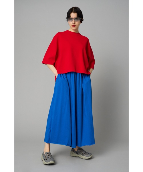 HeRIN.CYE(ヘリンドットサイ)の「Cut flare skirt カットフレアスカート(スカート・レディース・ブラック/ブルー/オレンジ・FREE)」の1枚目の写真