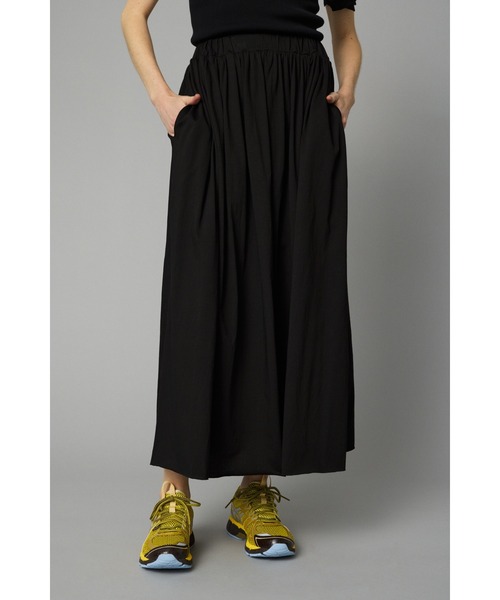 HeRIN.CYE(ヘリンドットサイ)の「Cut flare skirt カットフレアスカート(スカート・レディース・ブラック/ブルー/オレンジ・FREE)」の4枚目の写真