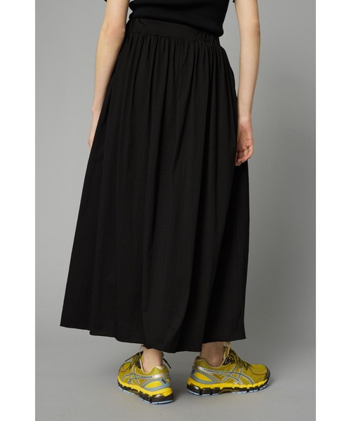 HeRIN.CYE(ヘリンドットサイ)の「Cut flare skirt カットフレアスカート(スカート・レディース・ブラック/ブルー/オレンジ・FREE)」の6枚目の写真