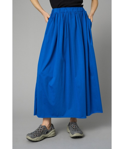 HeRIN.CYE(ヘリンドットサイ)の「Cut flare skirt カットフレアスカート(スカート・レディース・ブラック/ブルー/オレンジ・FREE)」の7枚目の写真