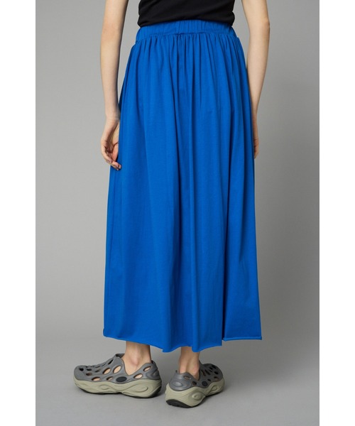 HeRIN.CYE(ヘリンドットサイ)の「Cut flare skirt カットフレアスカート(スカート・レディース・ブラック/ブルー/オレンジ・FREE)」の9枚目の写真