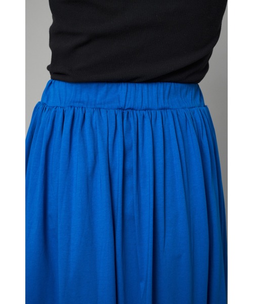 HeRIN.CYE(ヘリンドットサイ)の「Cut flare skirt カットフレアスカート(スカート・レディース・ブラック/ブルー/オレンジ・FREE)」の11枚目の写真