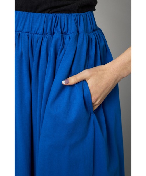 HeRIN.CYE(ヘリンドットサイ)の「Cut flare skirt カットフレアスカート(スカート・レディース・ブラック/ブルー/オレンジ・FREE)」の12枚目の写真