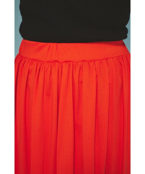 HeRIN.CYE(ヘリンドットサイ)の「Cut flare skirt カットフレアスカート(スカート・レディース・ブラック/ブルー/オレンジ・FREE)」の20枚目の写真